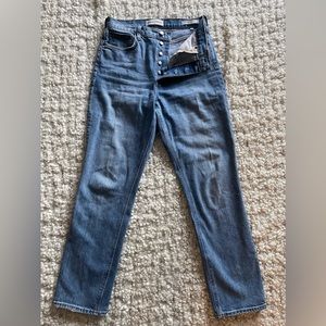 Denim Forum- The Arlo high rise straight 30L